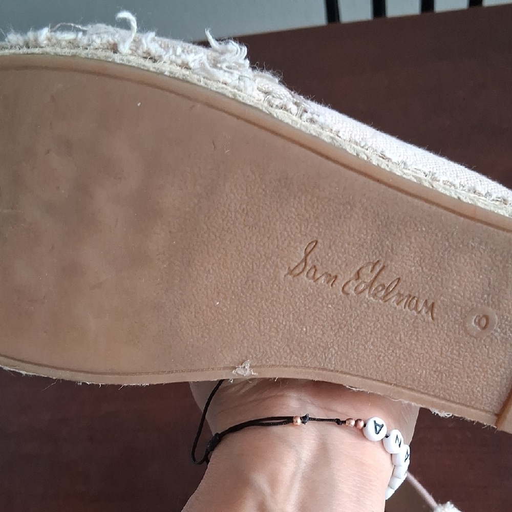 Sam Edelman Tan Espadrille Slip-Ons - Picture 7 of 7